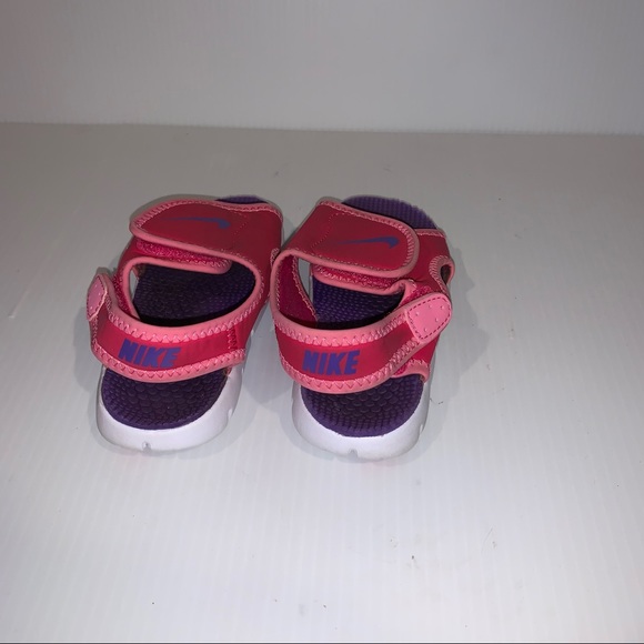 Nike Kids Pink Sandals Size 9 - Picture 4 of 5